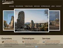 Tablet Screenshot of caminata.fr